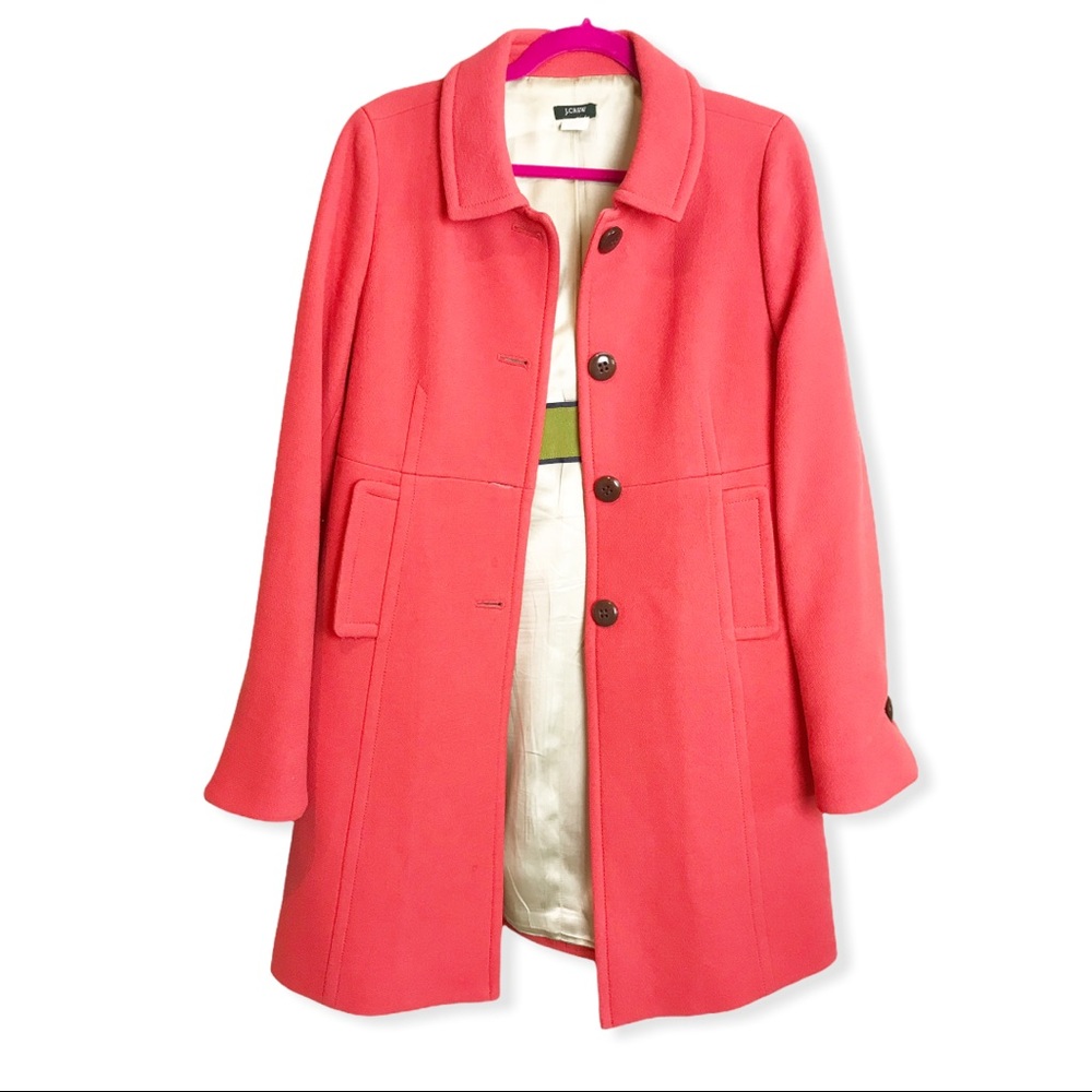 JCrew Wool Peacoat